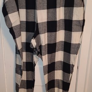 Flannel jogger Pj Pants